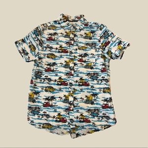 🚙Vintage Cars Men's Button Shirt🌴